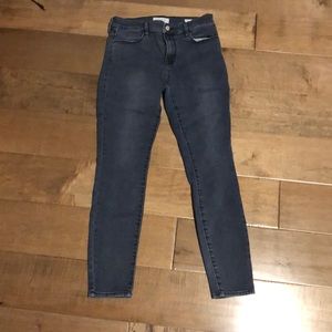 Dark grey wash jeans